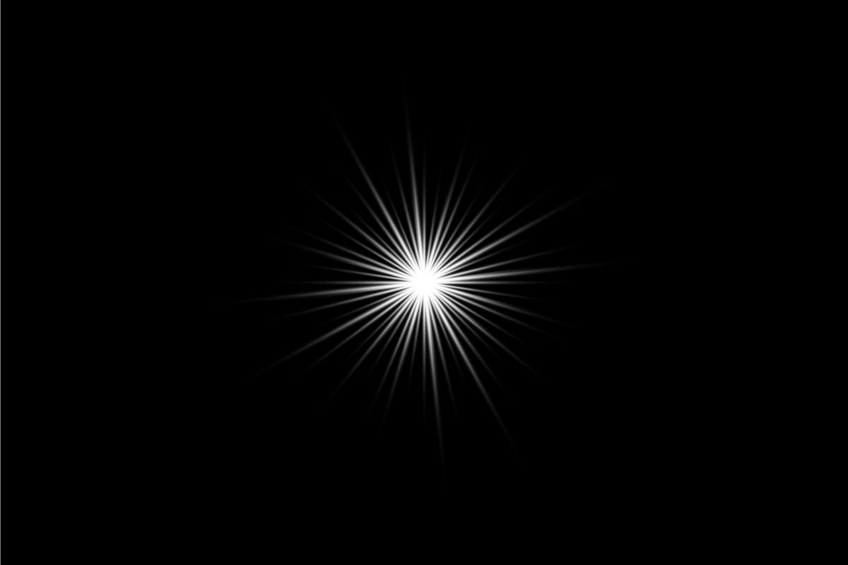 Abstract Custom Lens Flare Pack Design