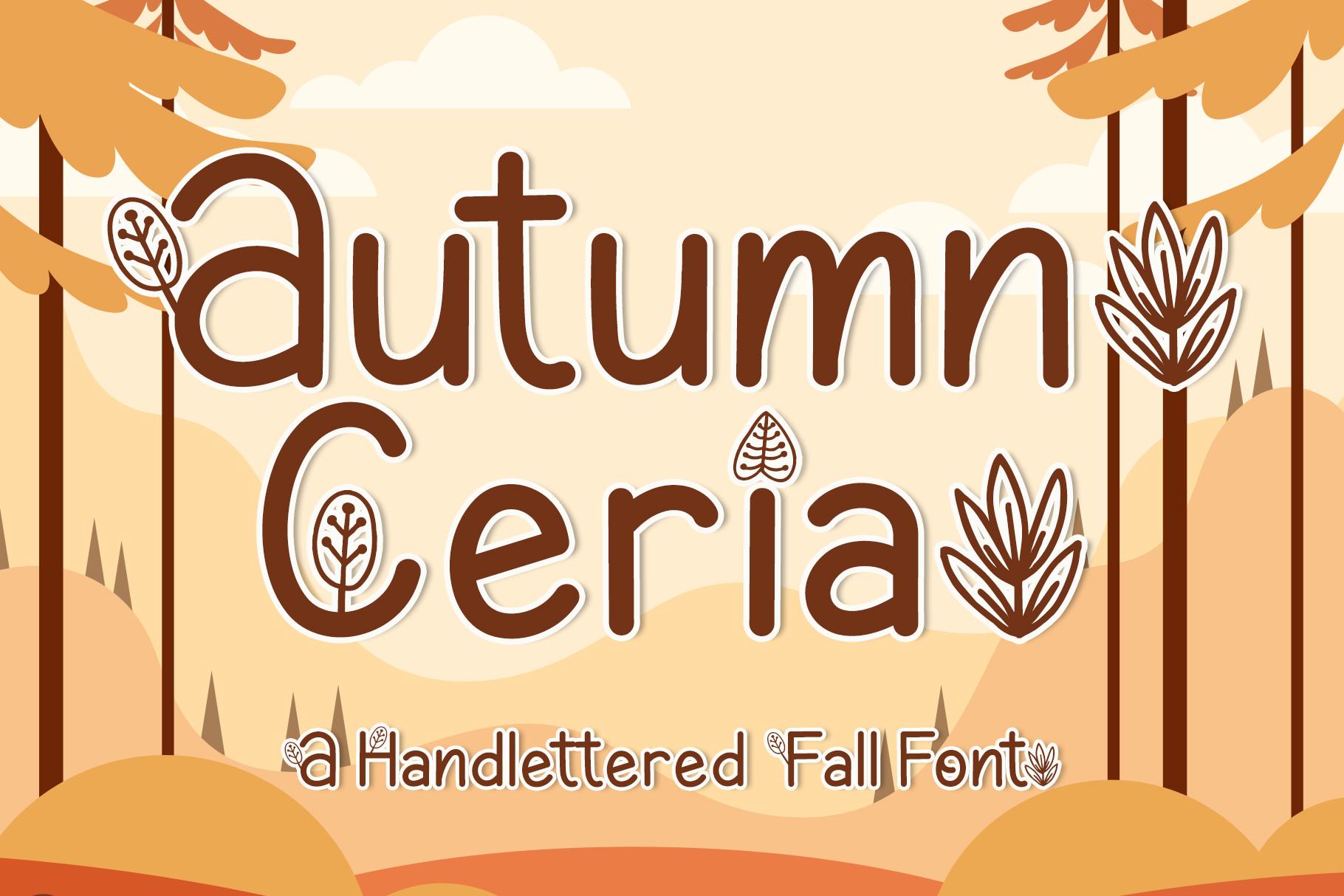 Autumn Ceria Font