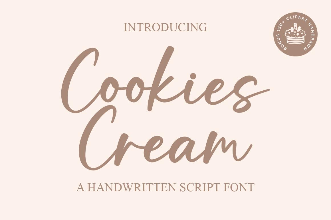 Cookies Cream Font