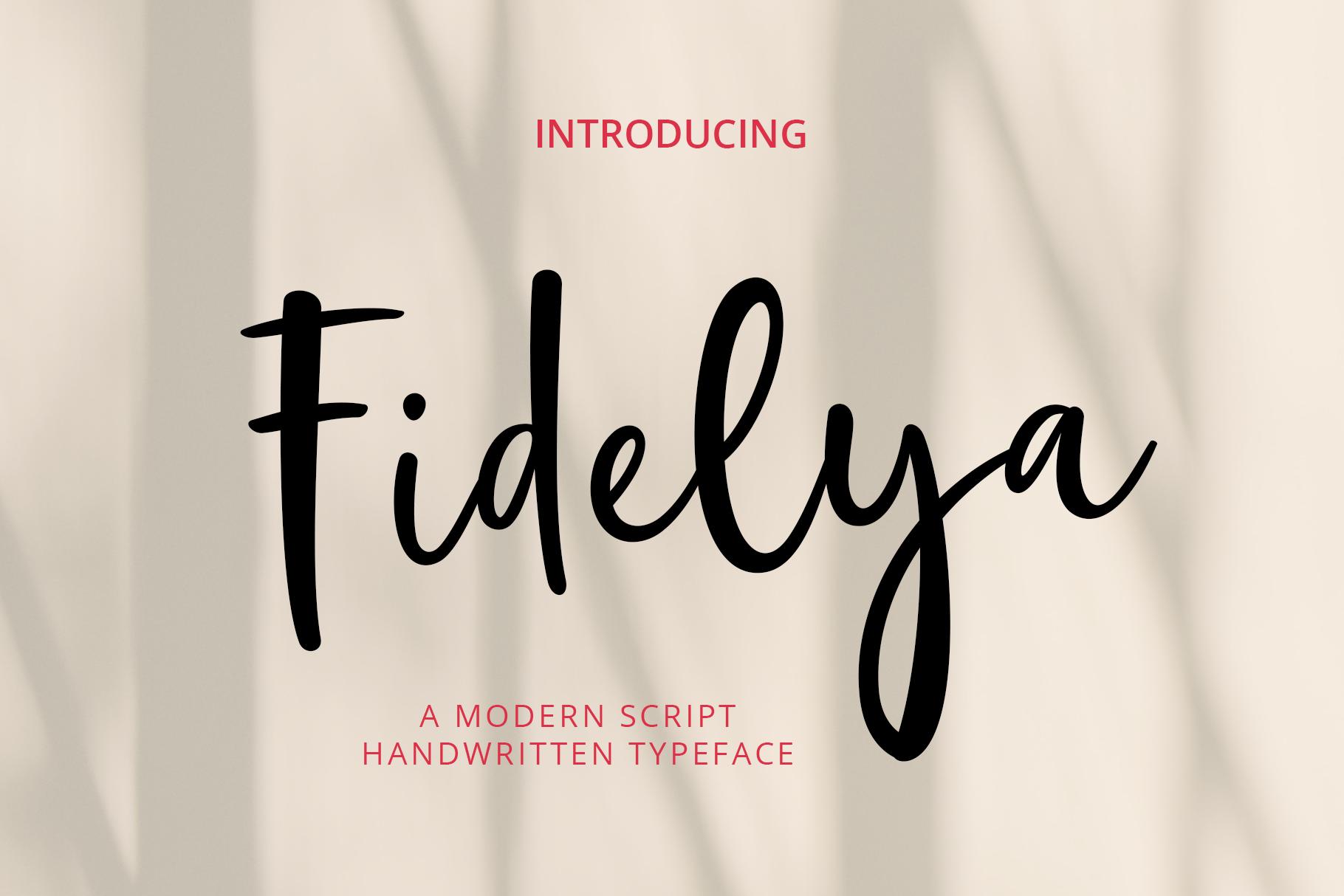 Fidelya Font
