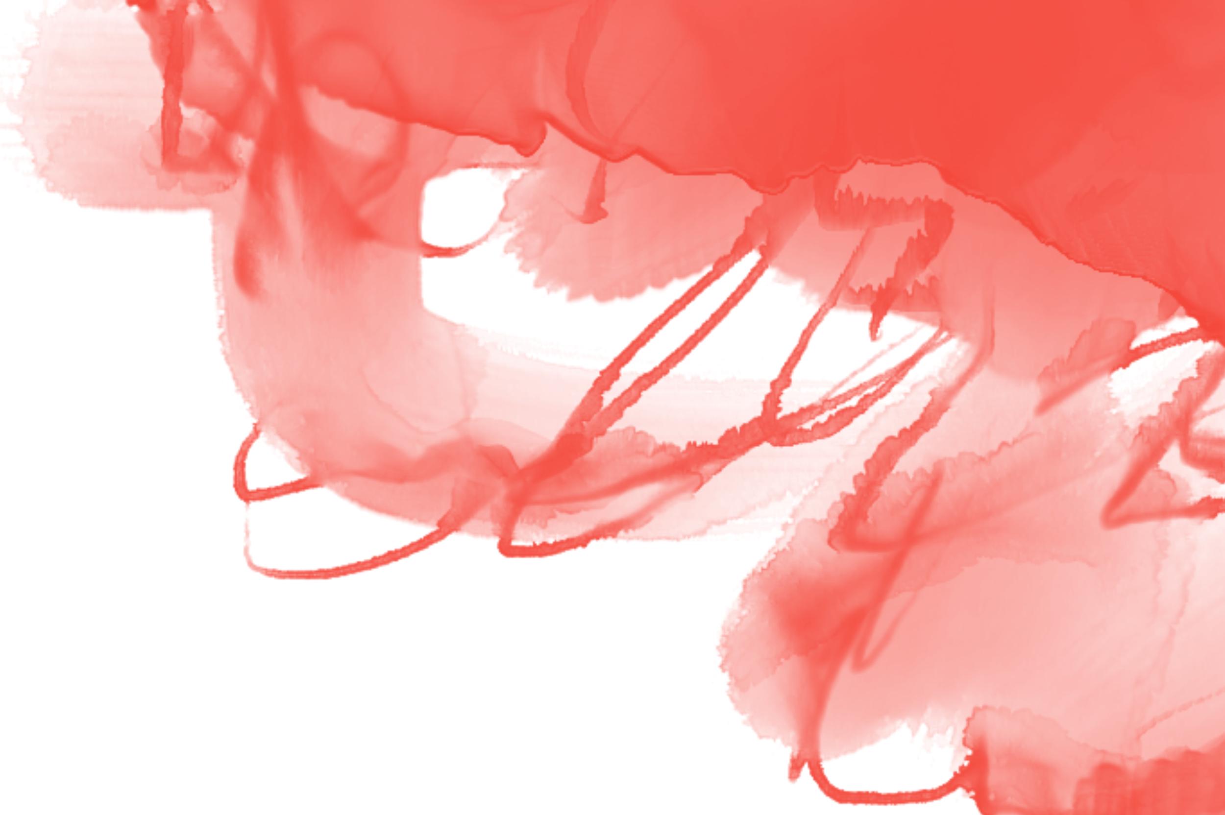 Watercolor Stains Wedding