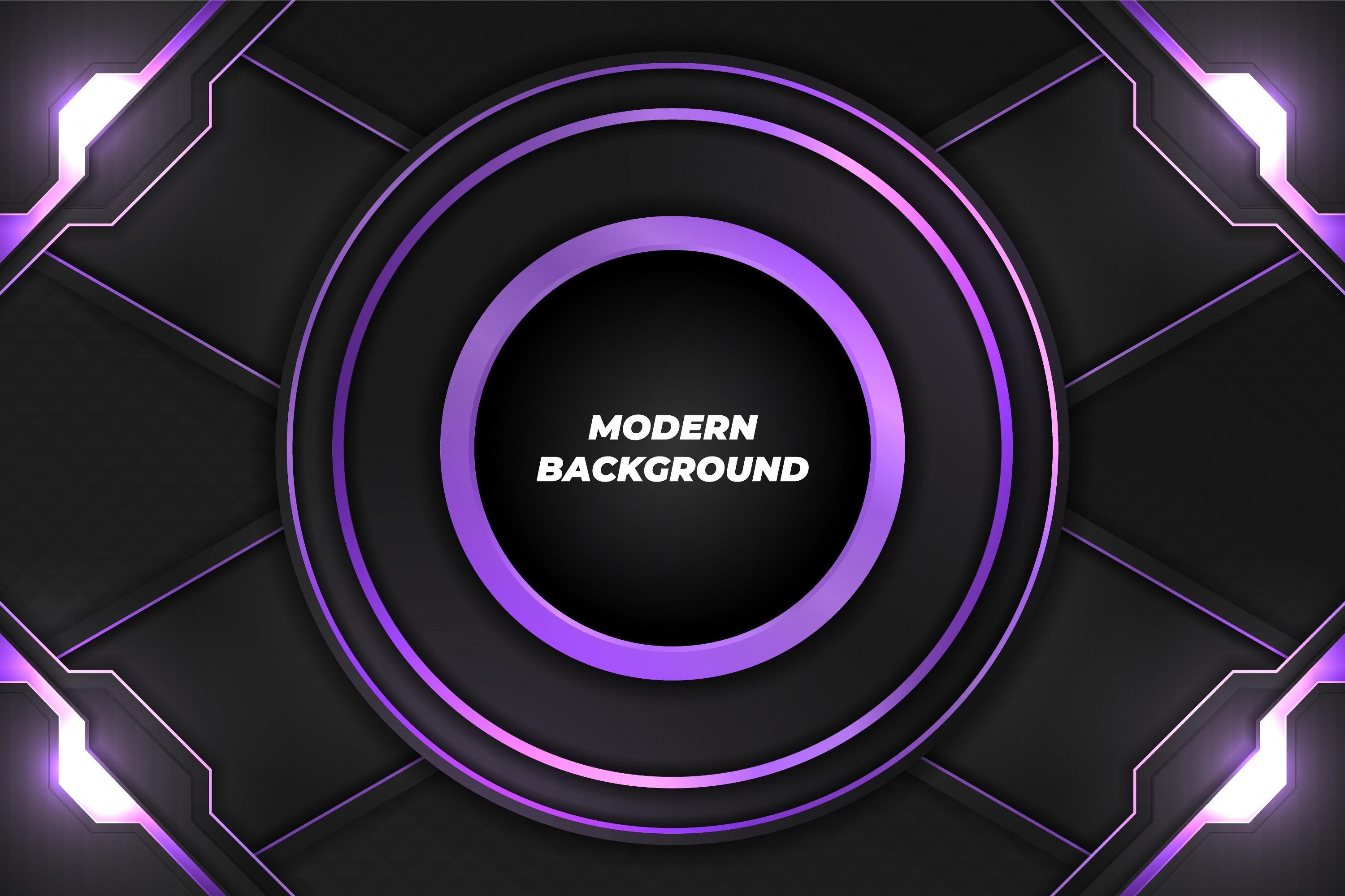 Modern Background Black and Purple