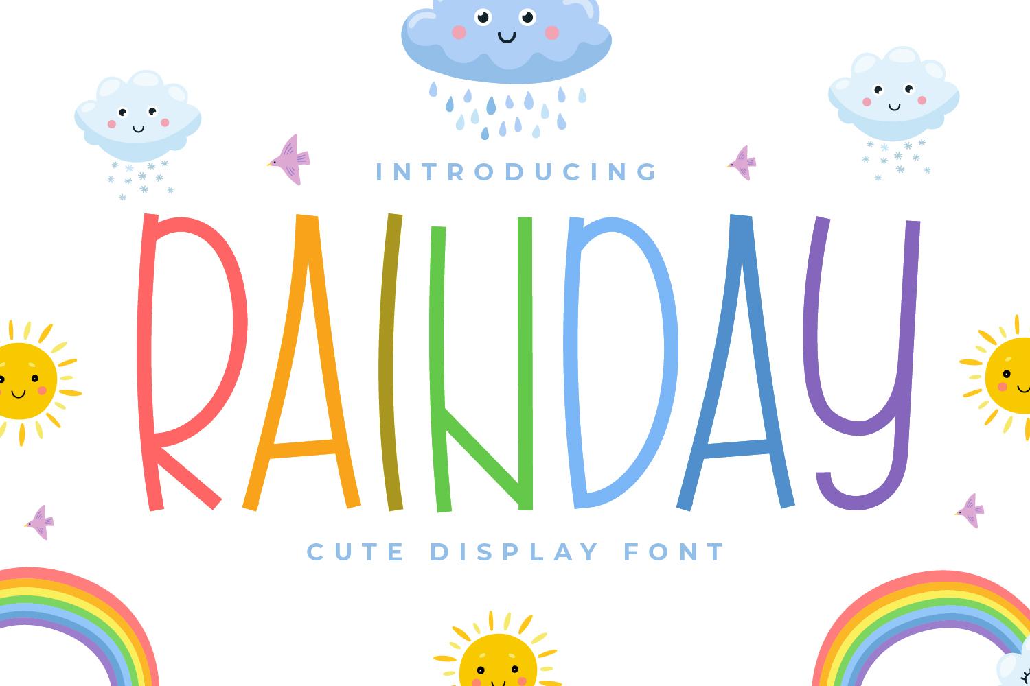 Rainday Font