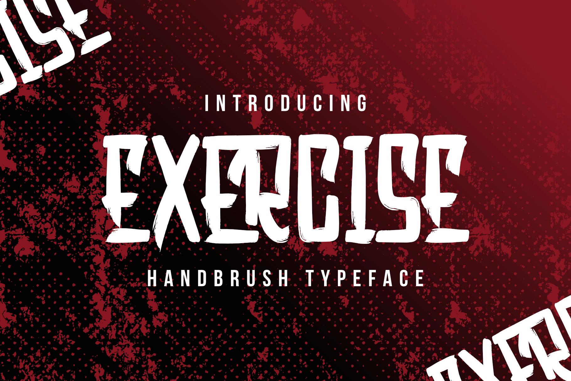 Exercise Font