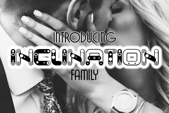 Inclination Font