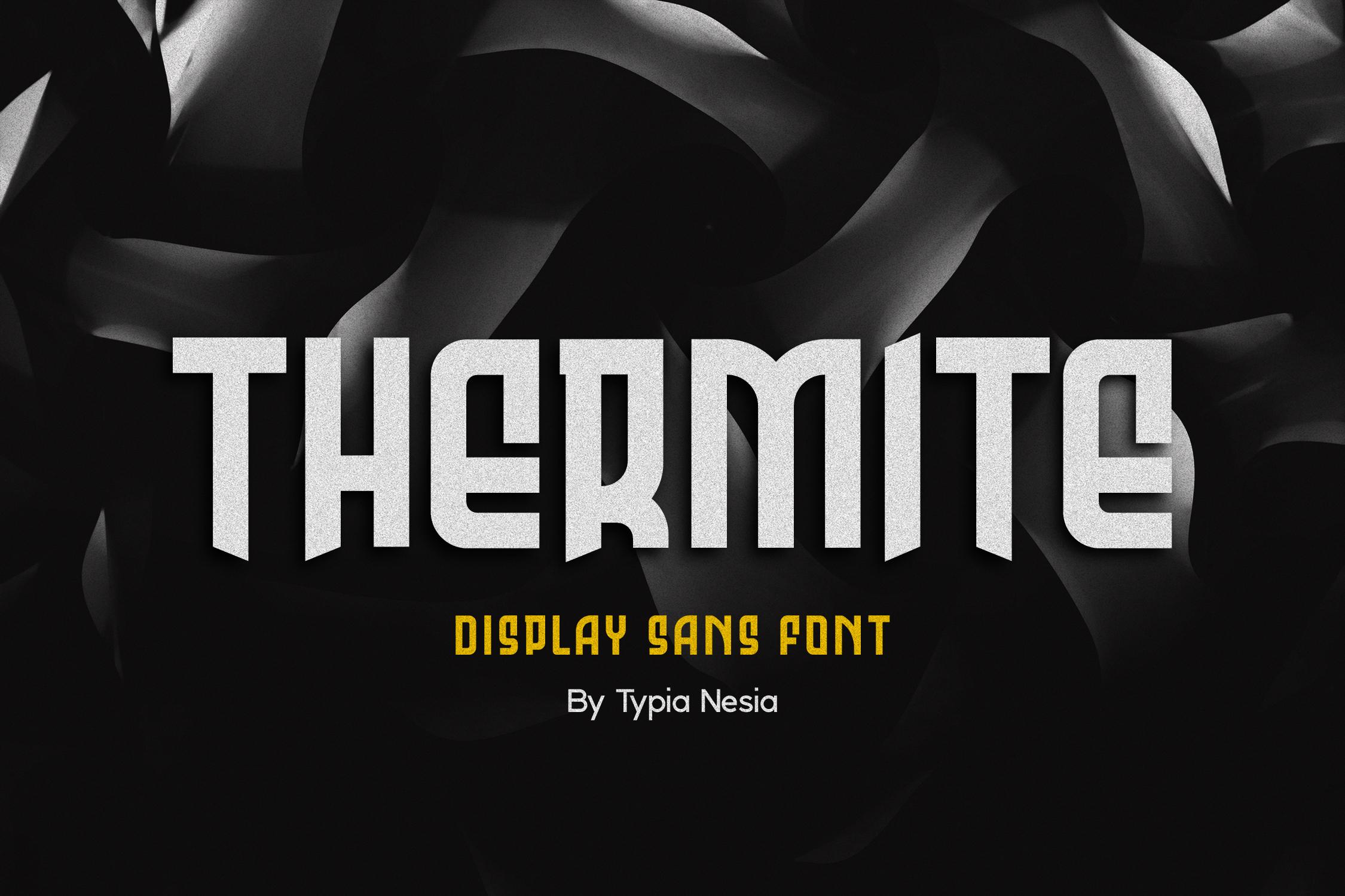Thermite Font
