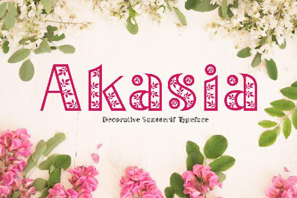 Akasia Font