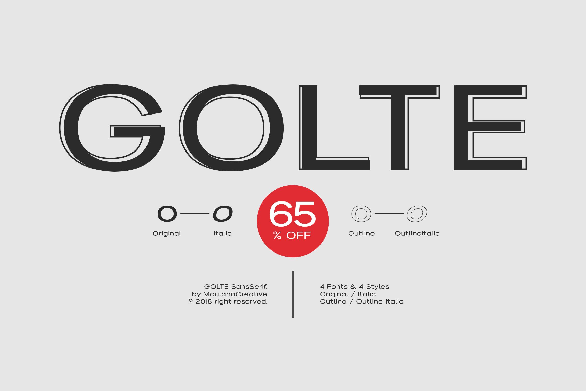 Golte Font