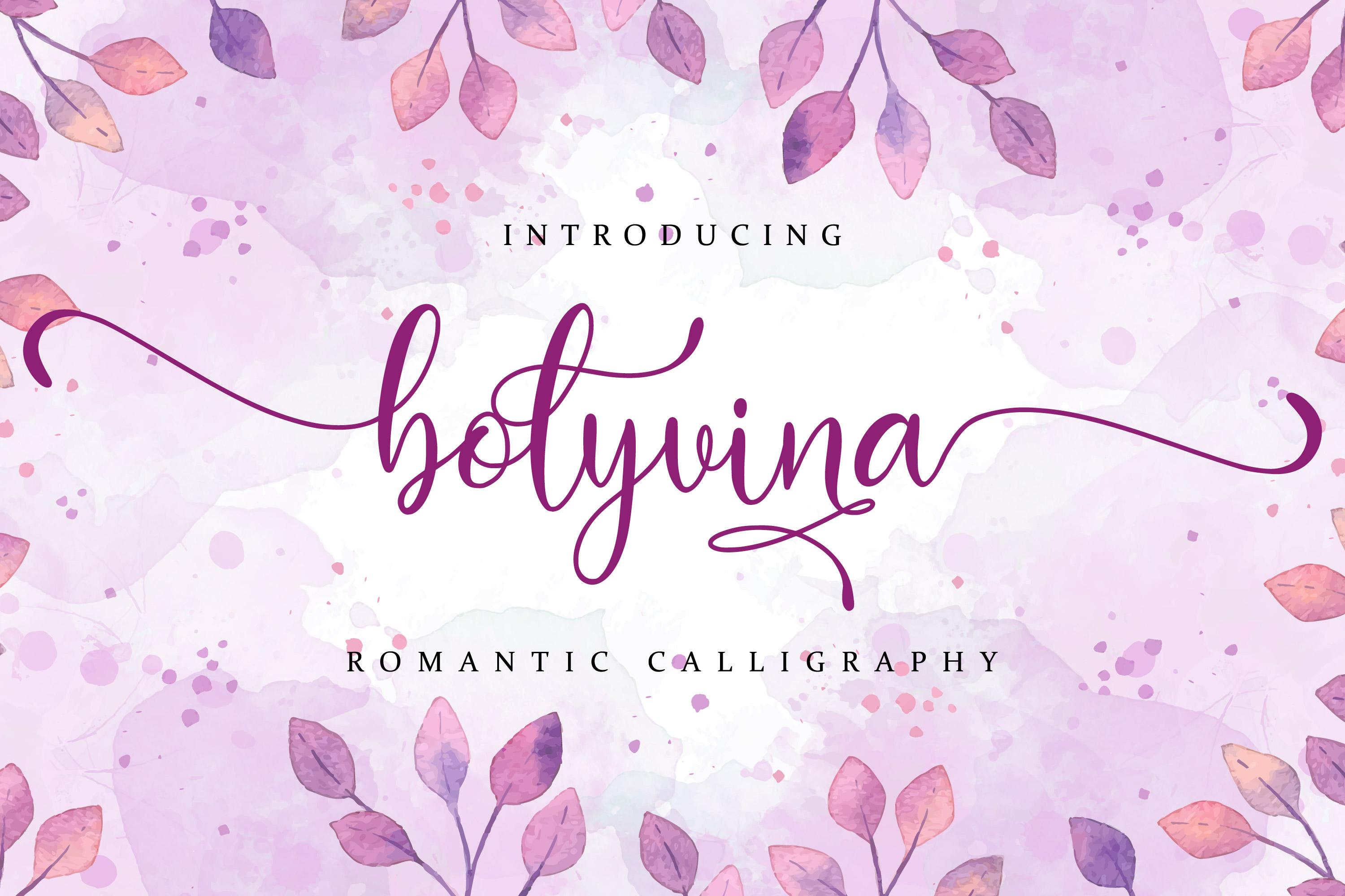 Bolyvina Font