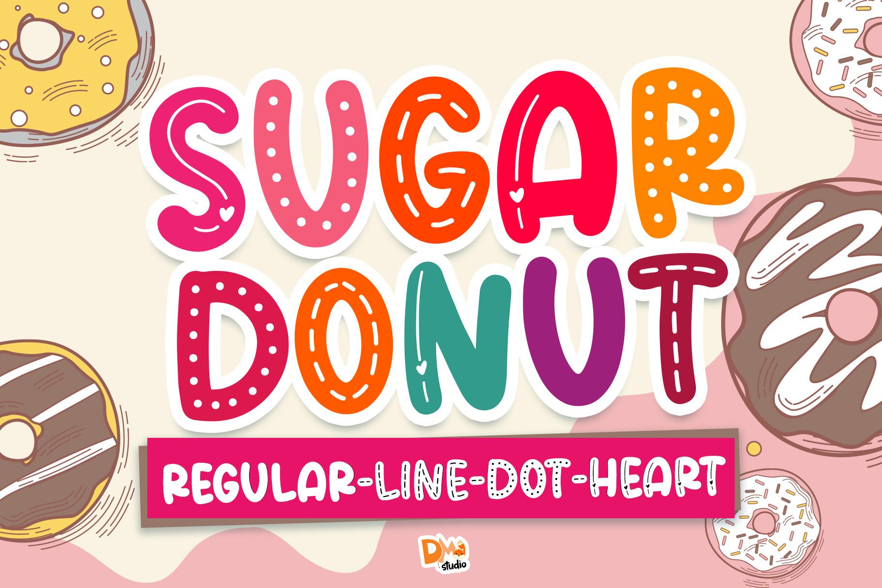 Sugar Donut Font