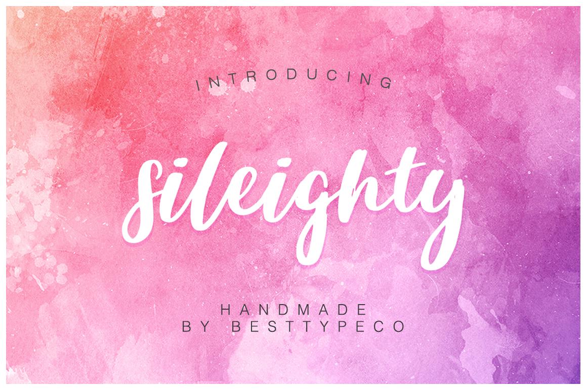 Sileighty Font