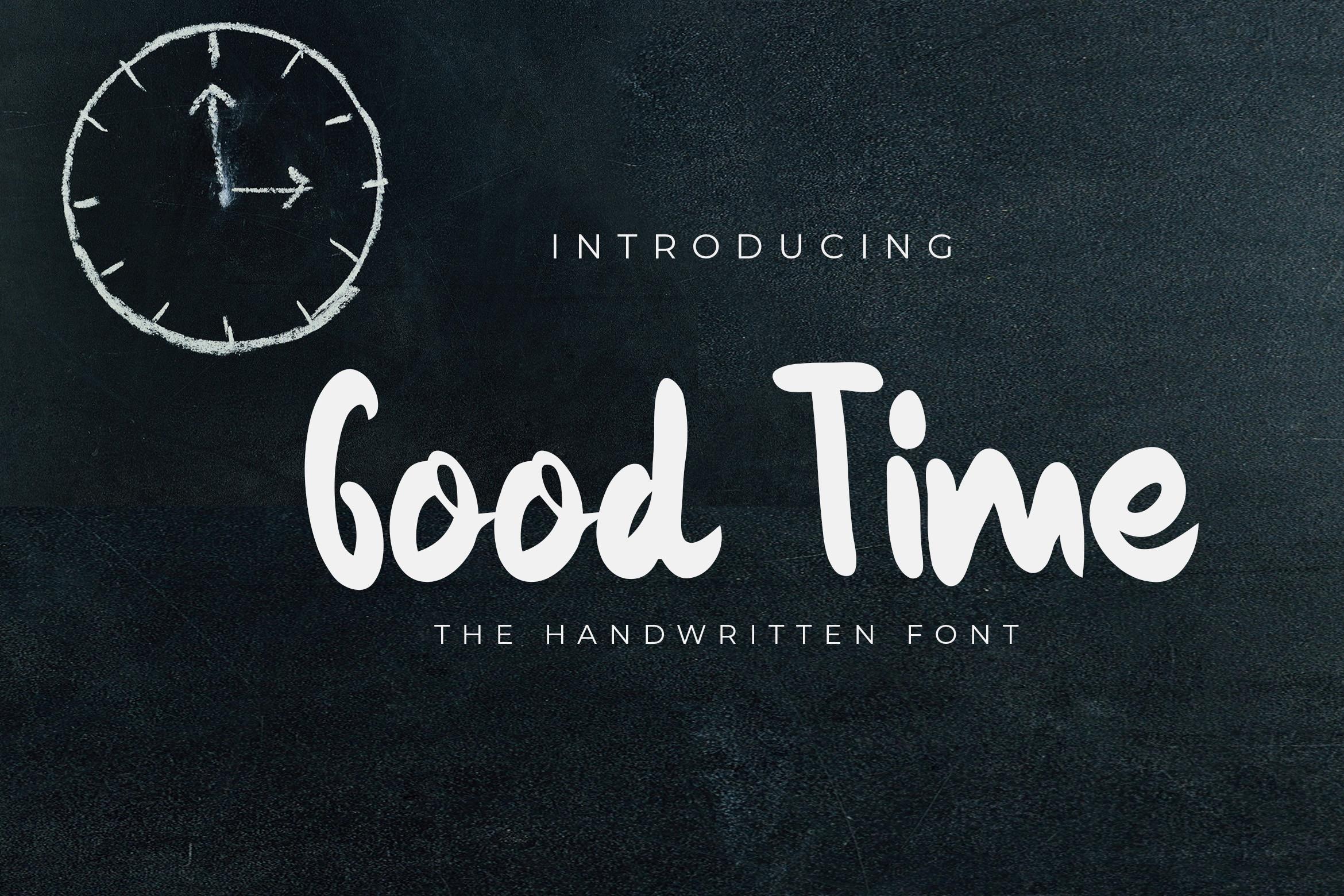 Good Time Font