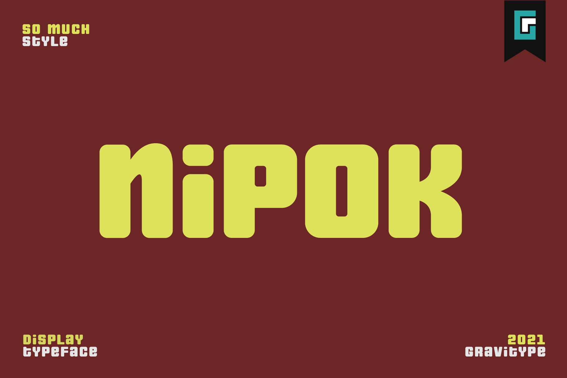 Nipok Font