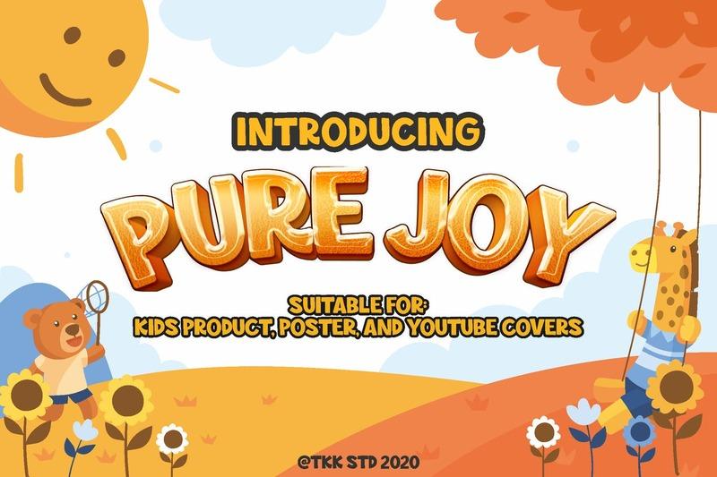 Pure Joy Font