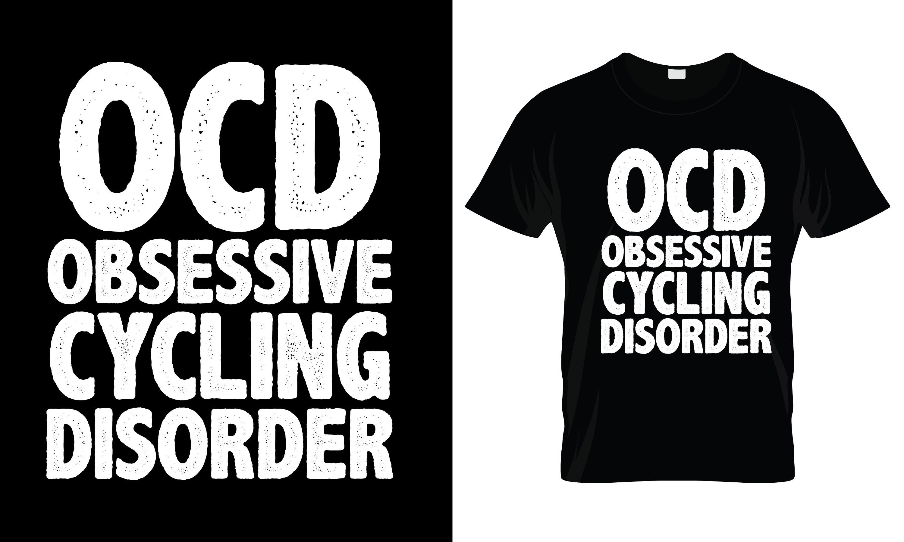 Ocd Obsessive Cycling Disorder T-Shirt