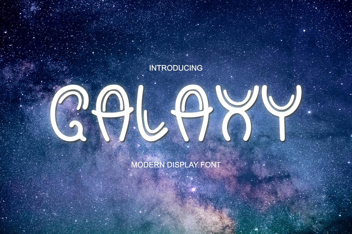 Galaxy Font
