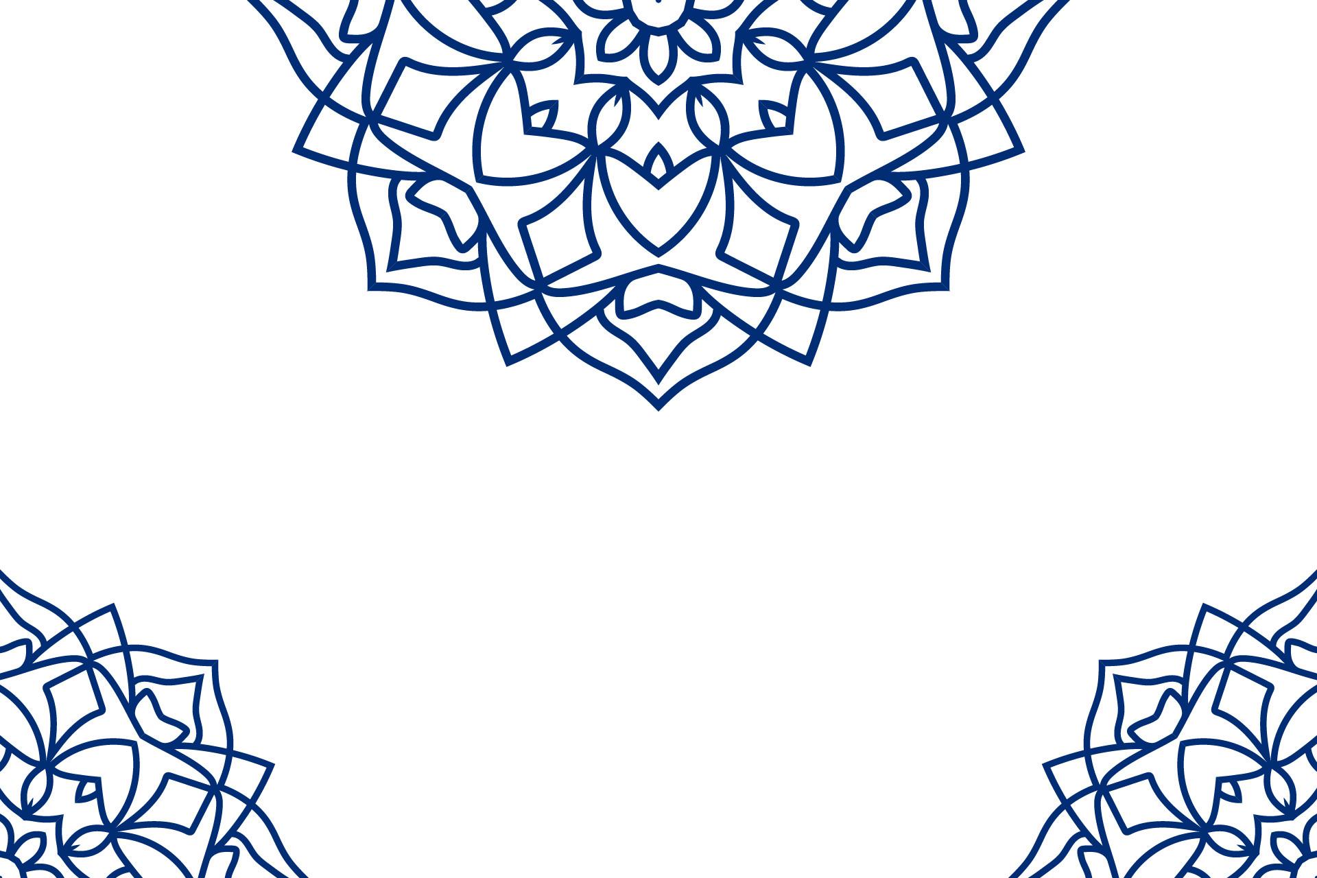 Beauty Mandala Drawing Background