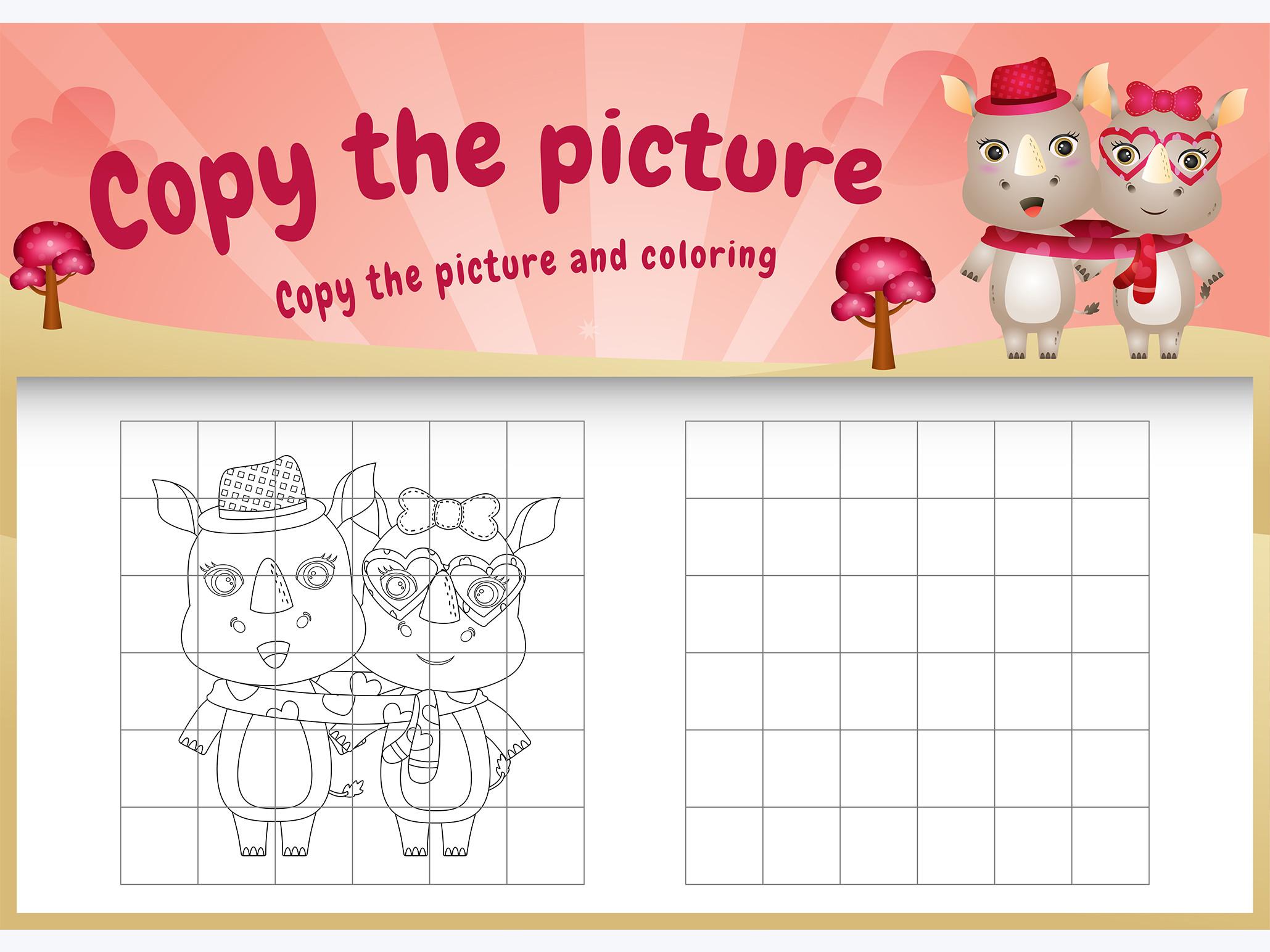A Rhino Valentine - Copy the Picture
