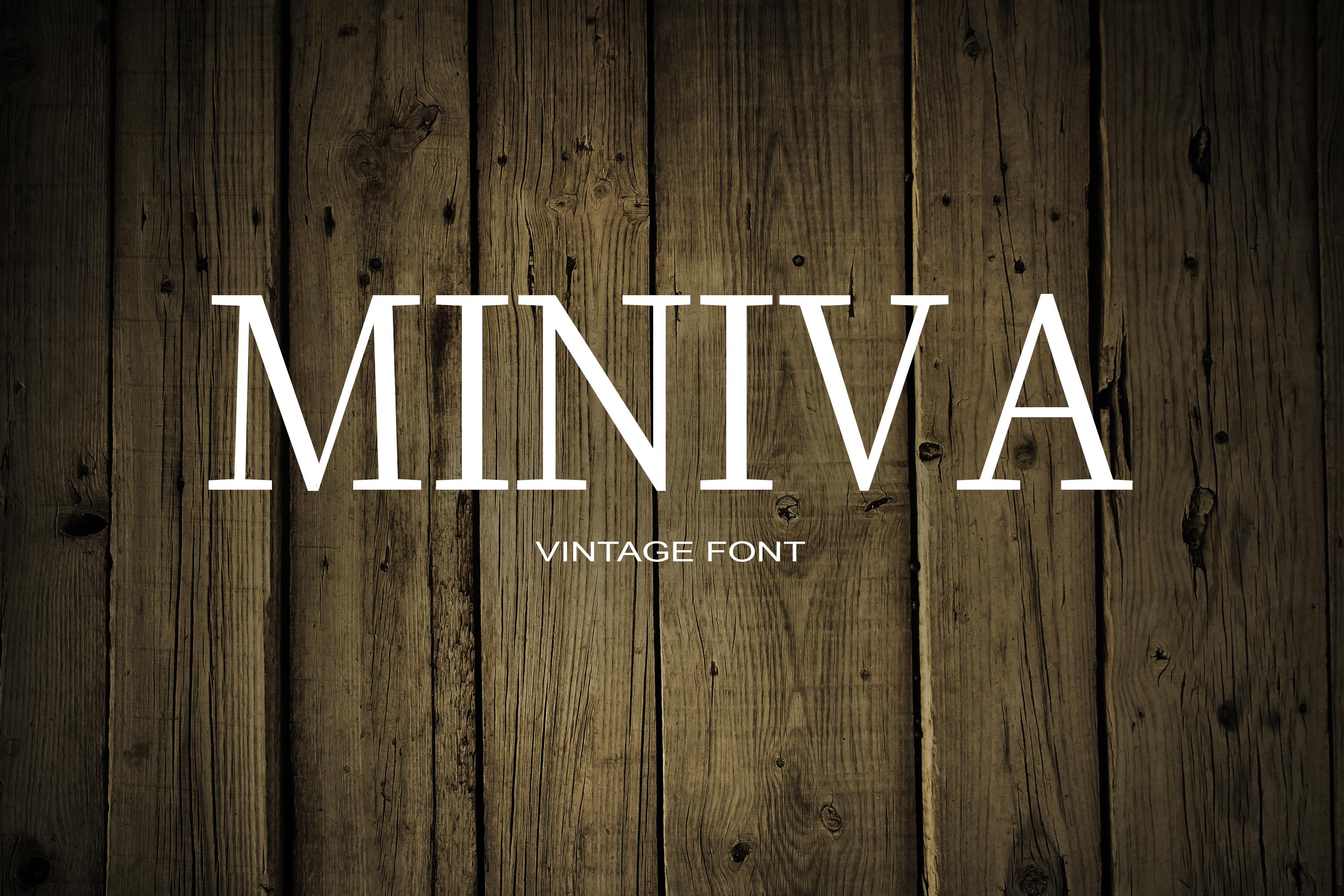 Miniva Font