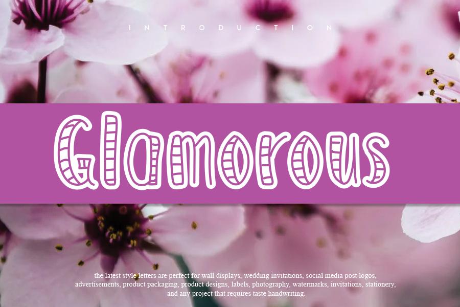 Glamorous Font