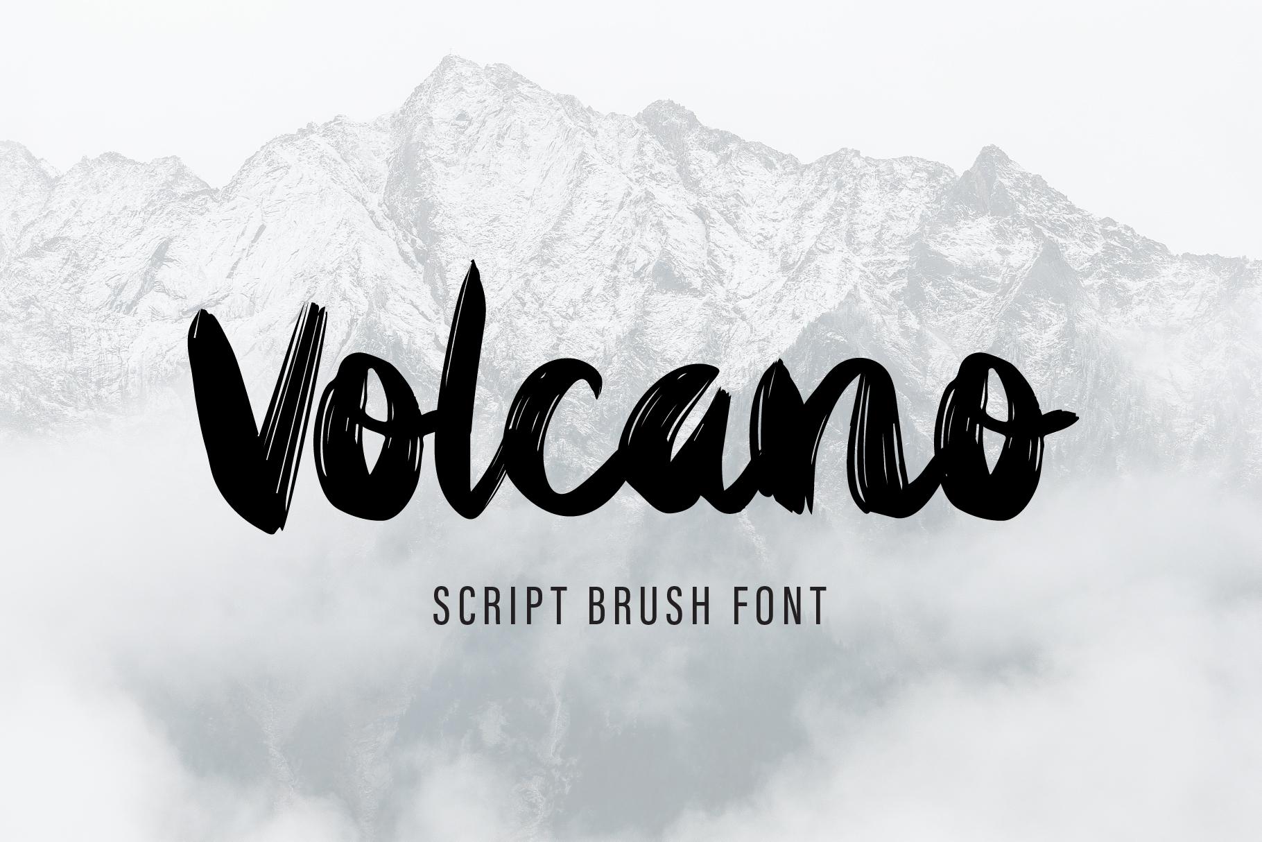 Volcano Font
