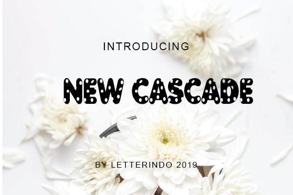 New Cascade Font