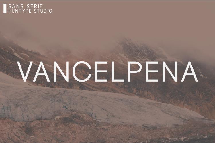 Vancelpena Font