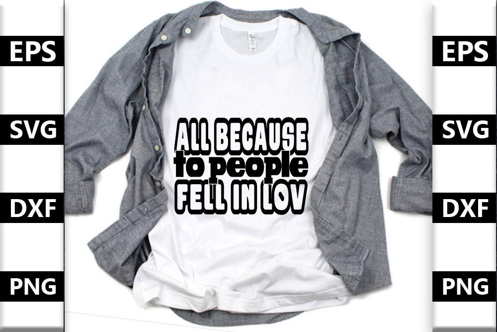 Family Svg Design,All Because to People