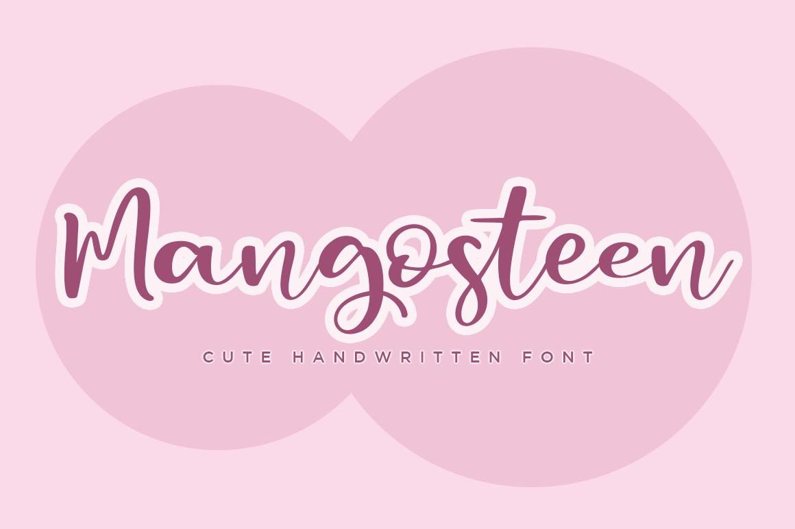 Mangosteen Font