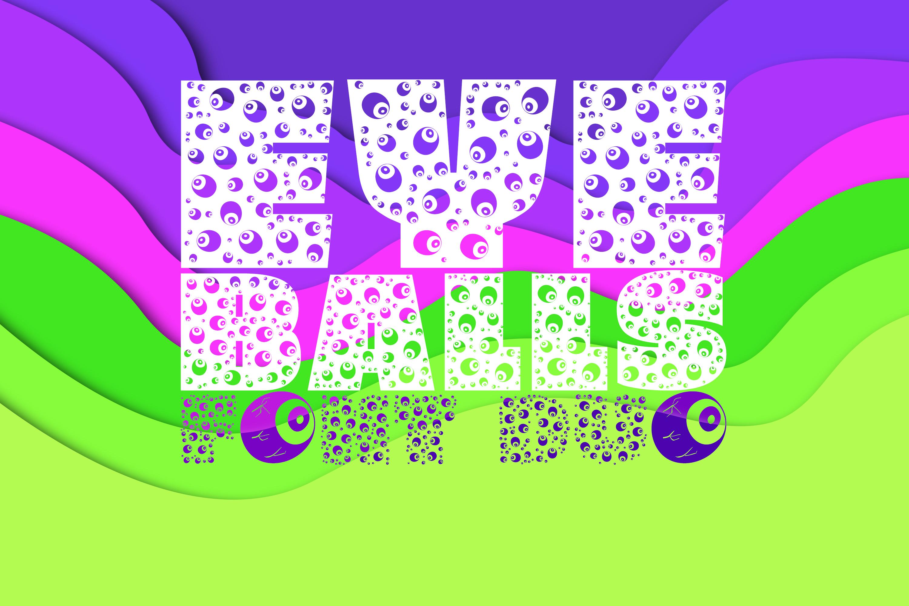 Eye Balls Duo Font