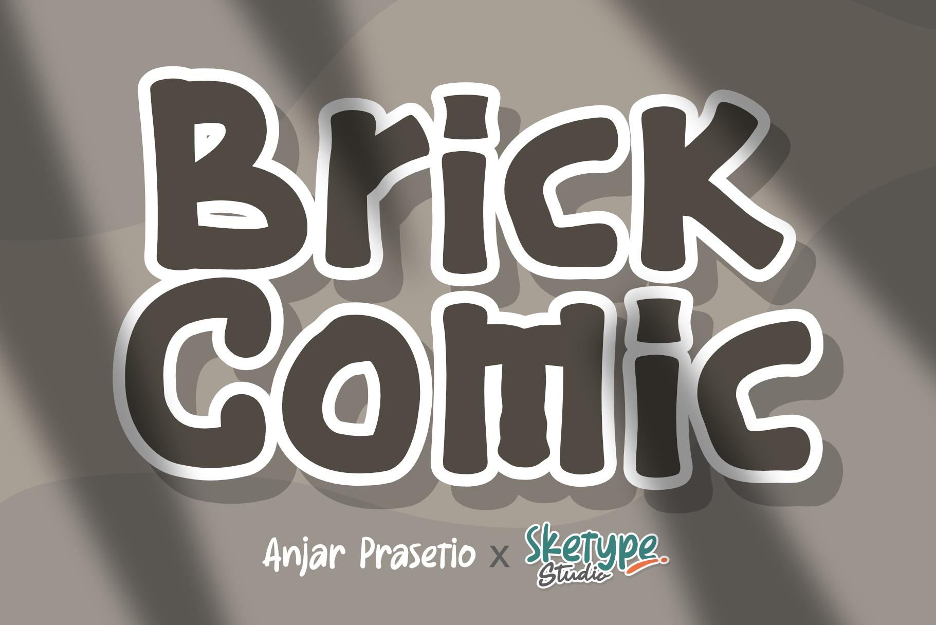 Brick Comic Font