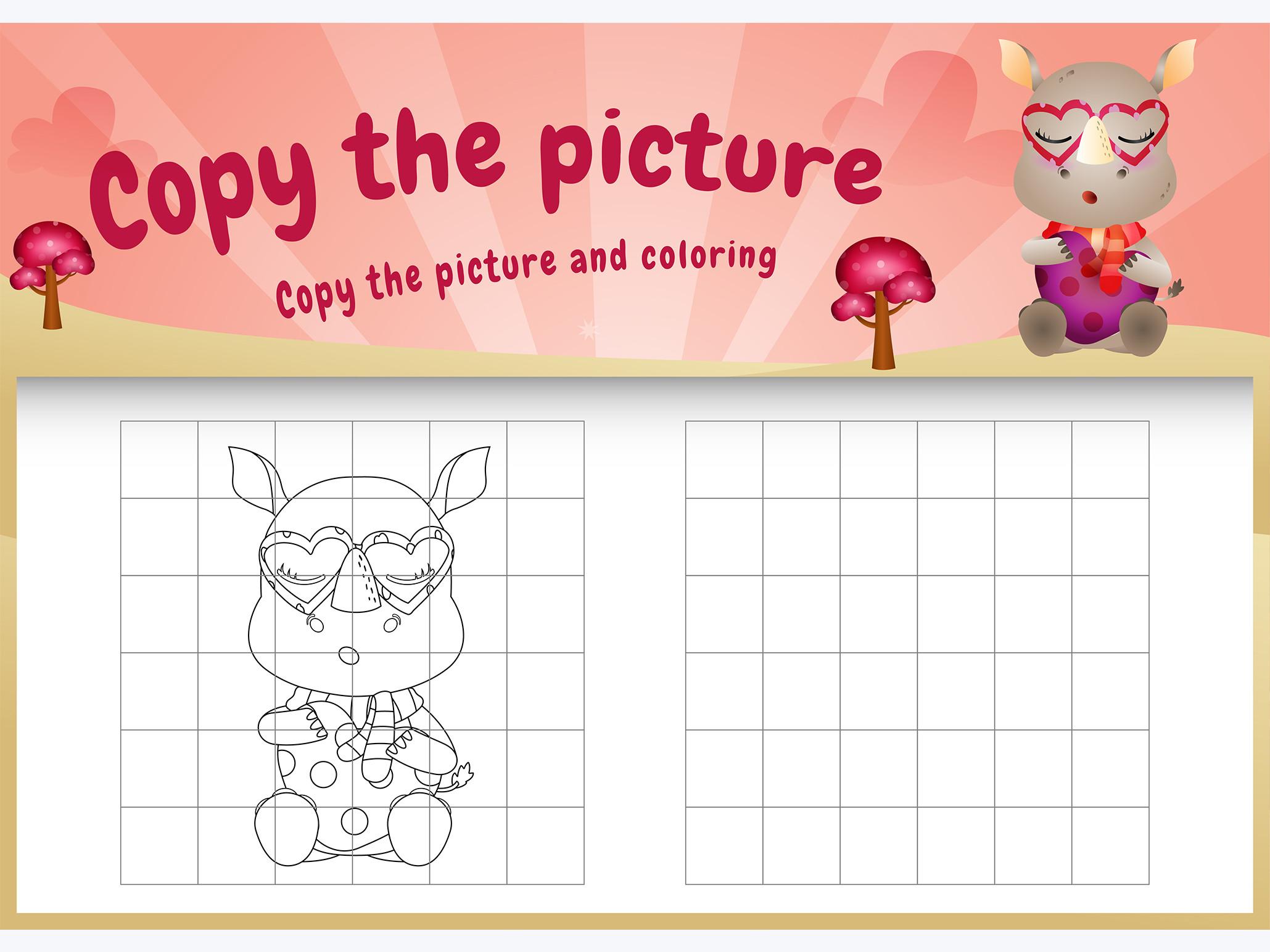 A Rhino Valentine - Copy the Picture