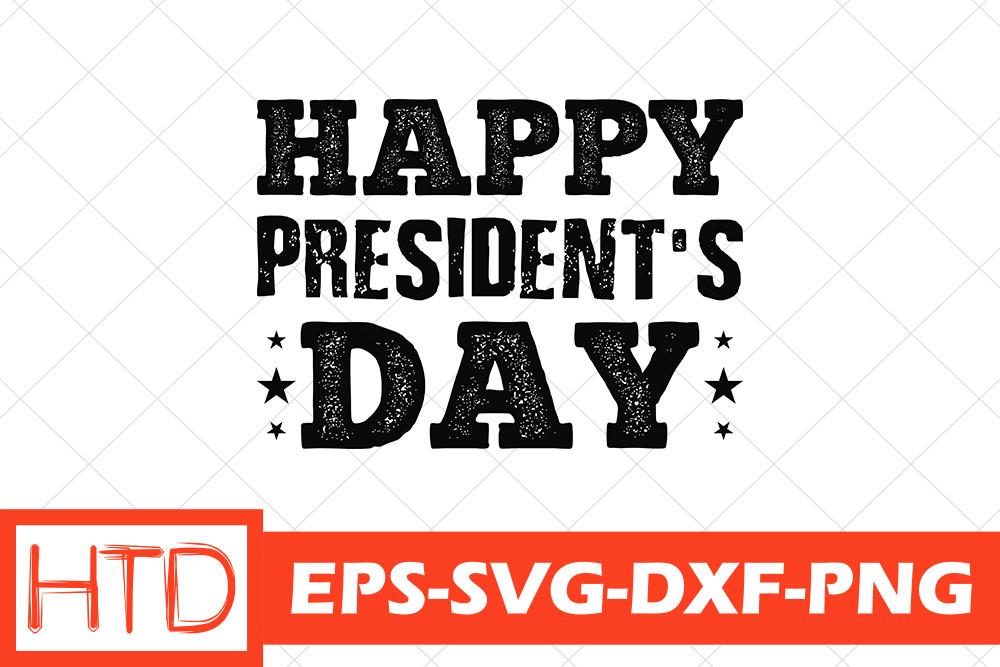 President's Day Svg Design, Happy Presid