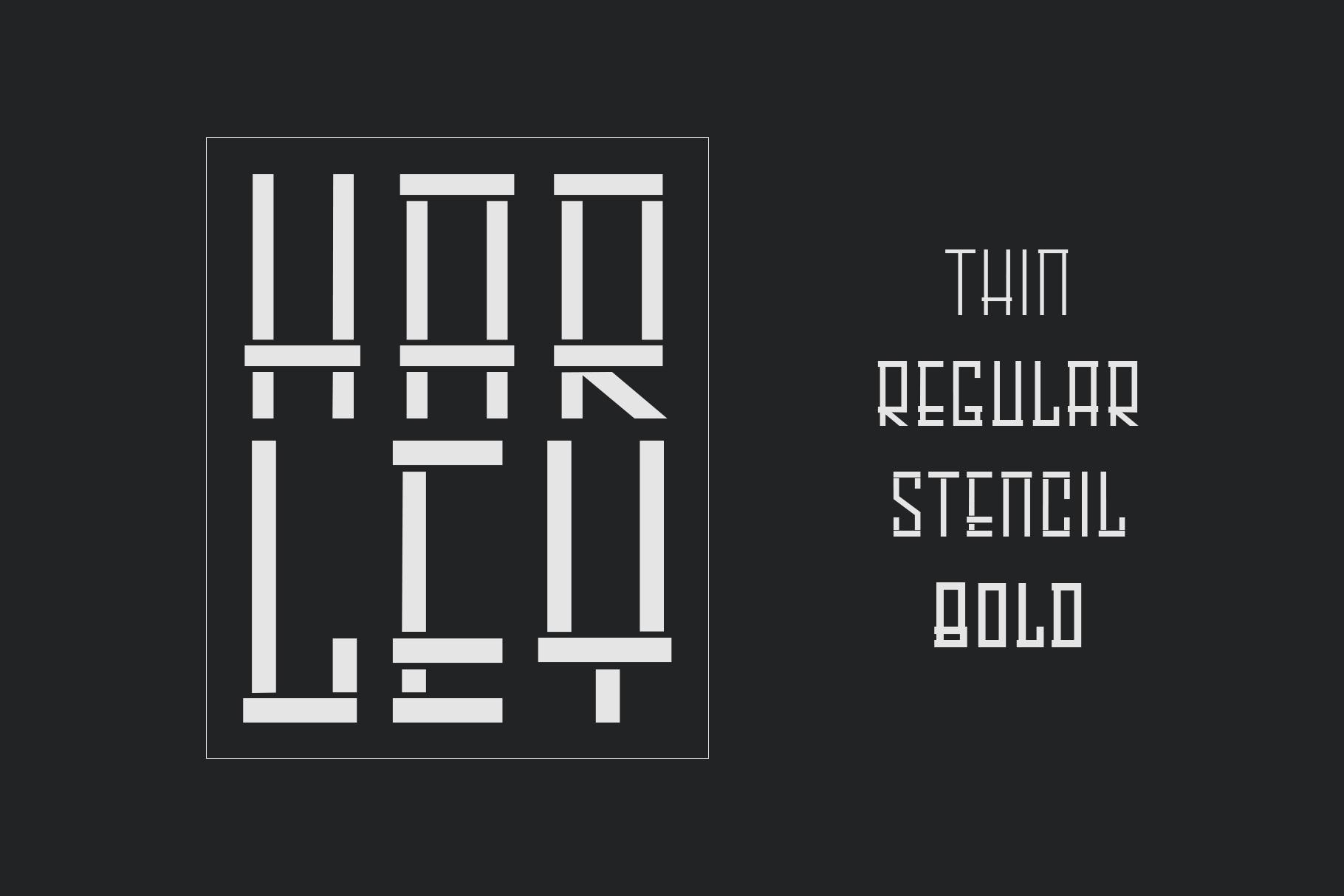 Harley Family Font