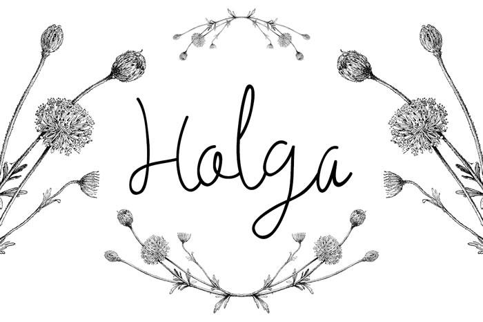 Holga Font