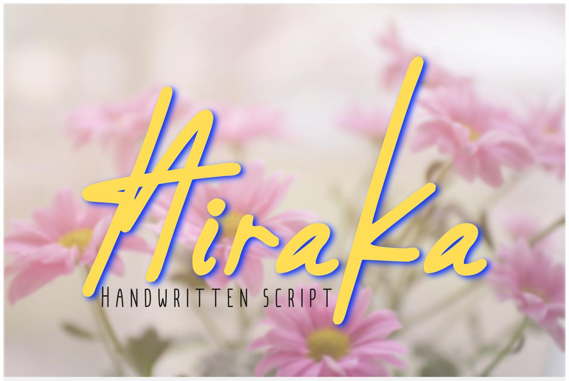 Hiraka Font