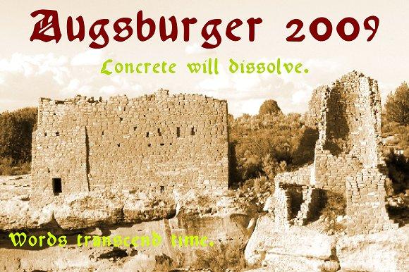 Augsburger 2009 Font