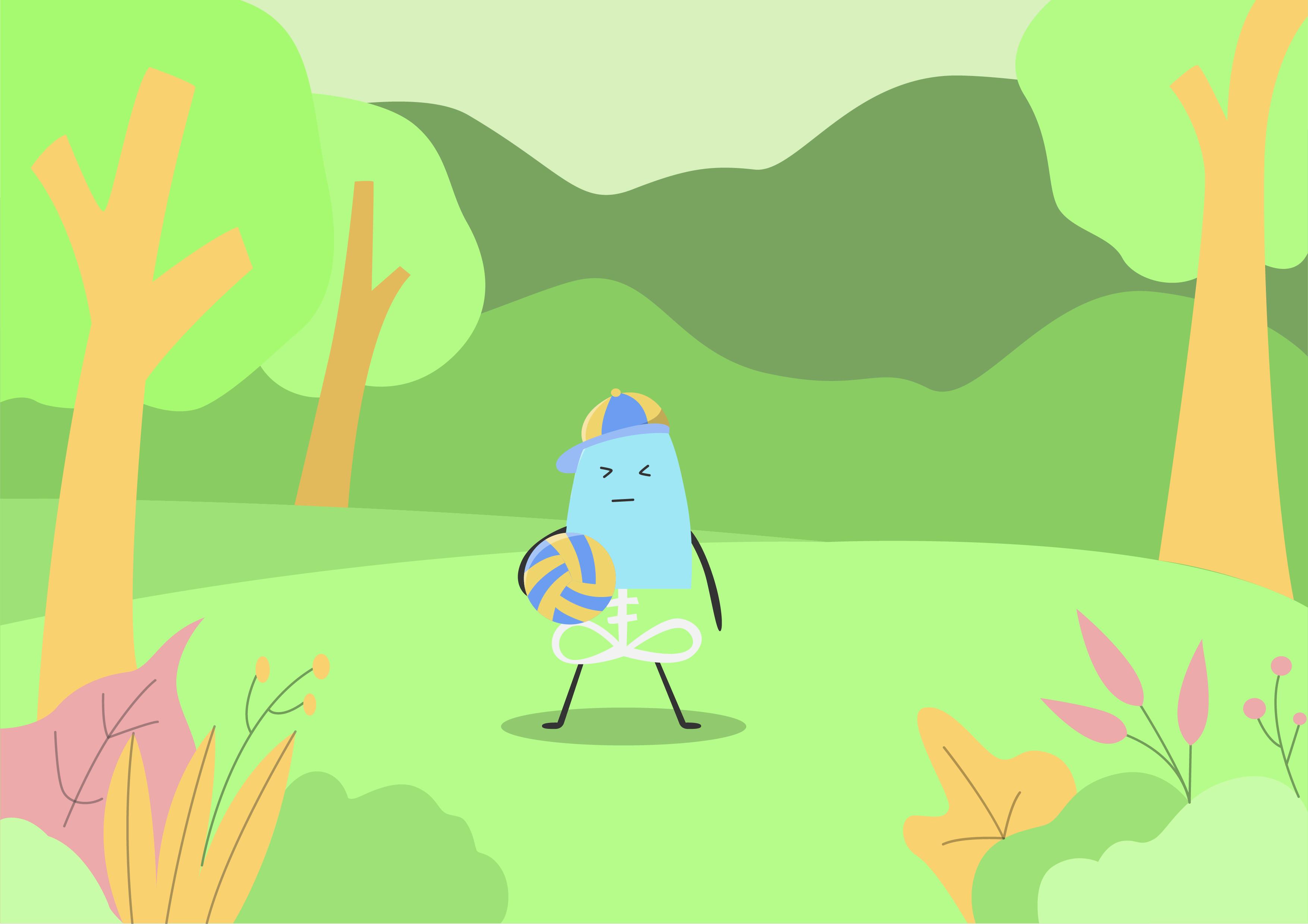 Cute Peanut Dumb Illustration #346