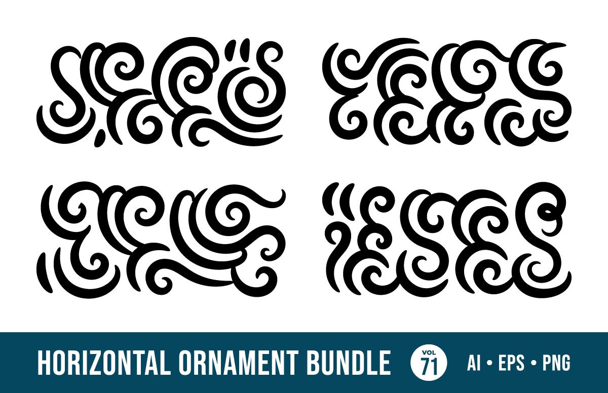 Horizontal Ornament Bundle