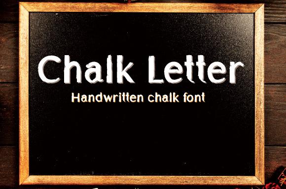 Chalk Letter Font