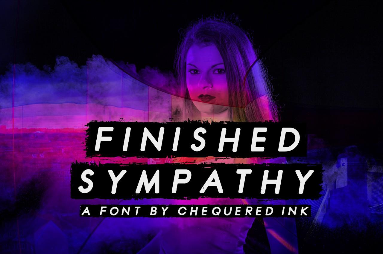 Finished Sympathy Font
