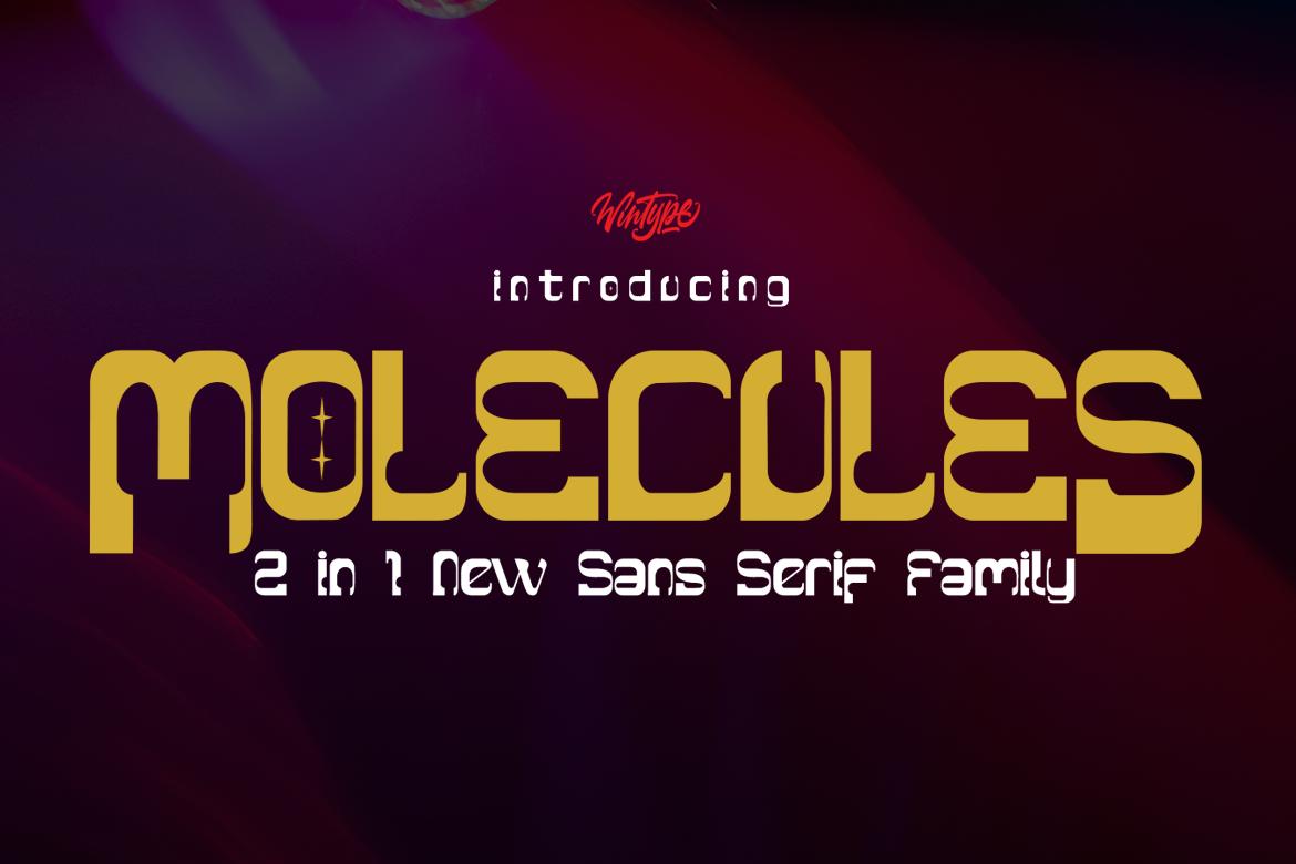 Molecules Font