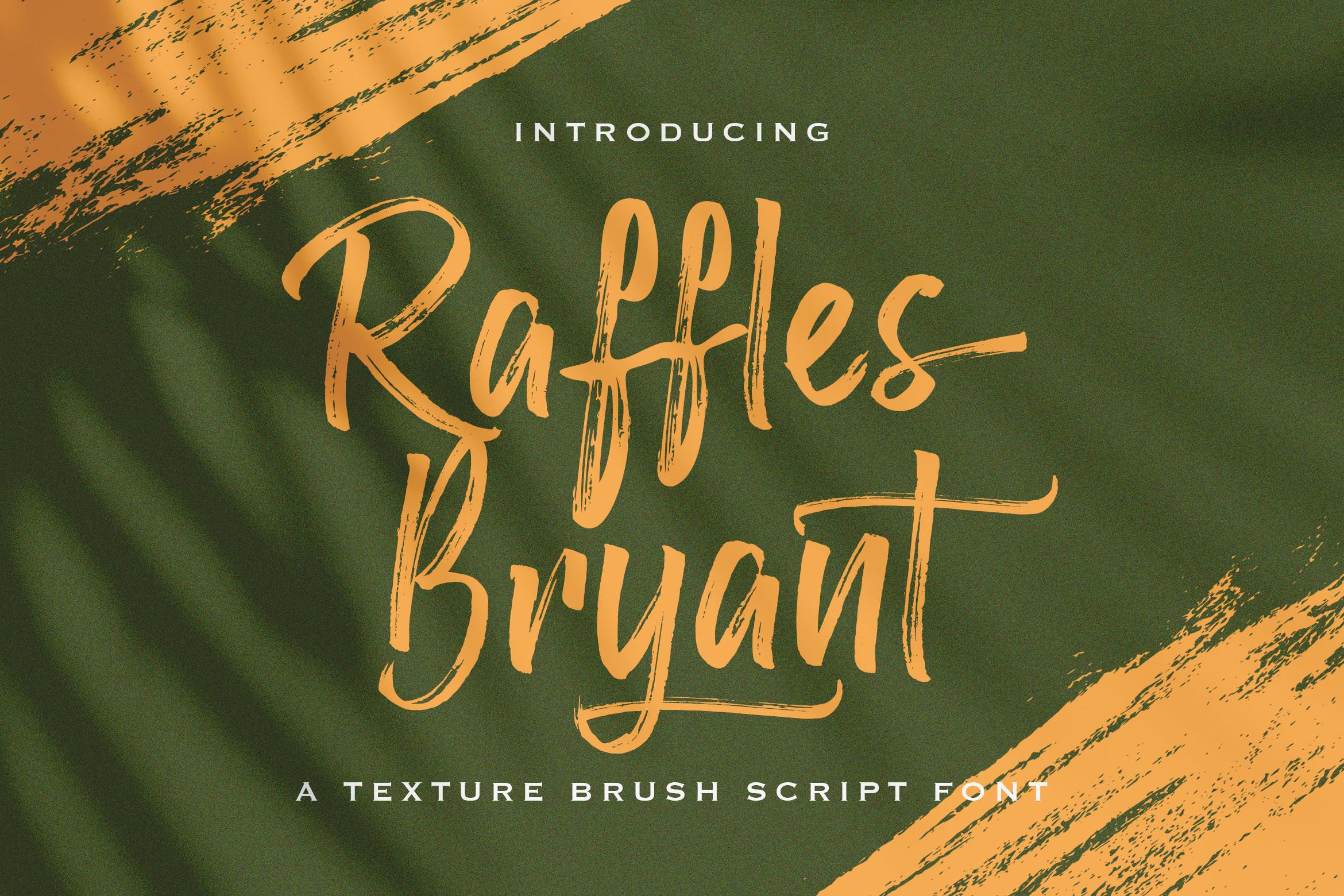 Raffles Bryant Font