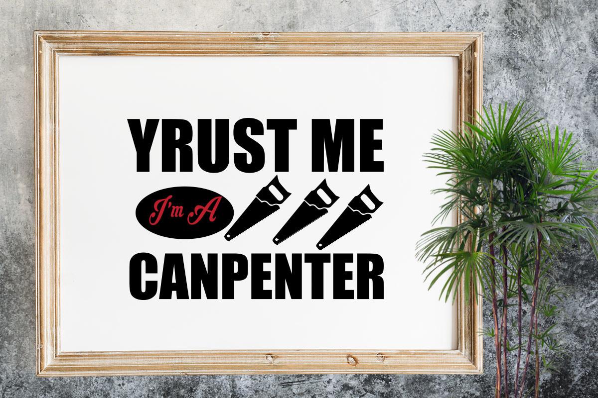 Carpenter T-shirt Design.