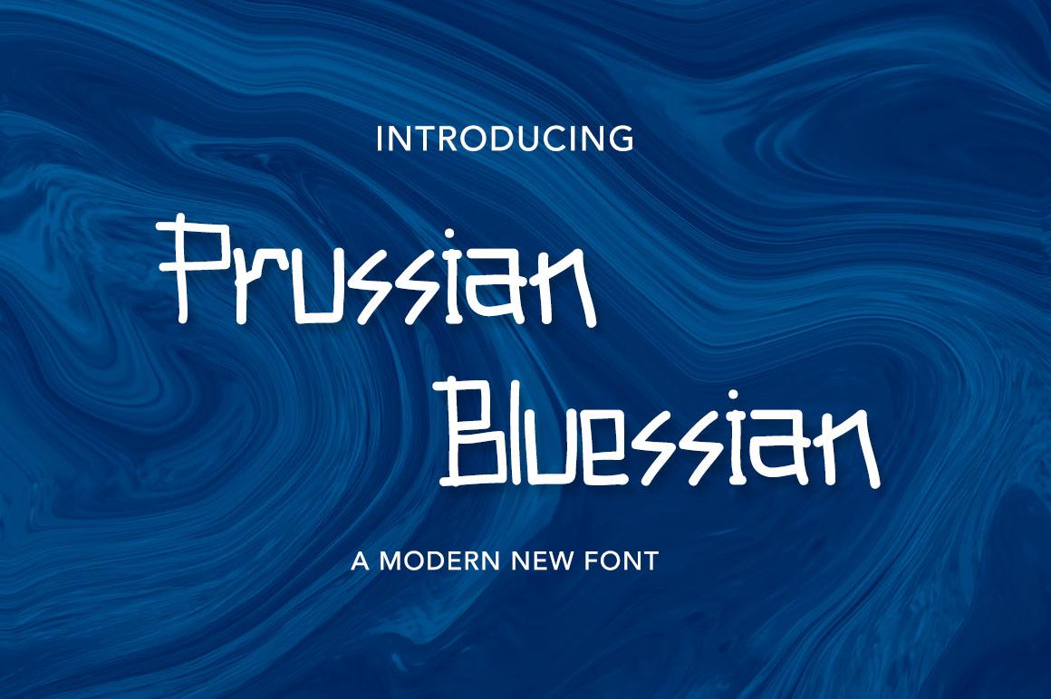 Prussian Bluessian Font