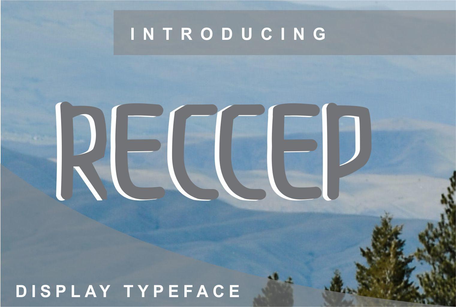 Reccep Font