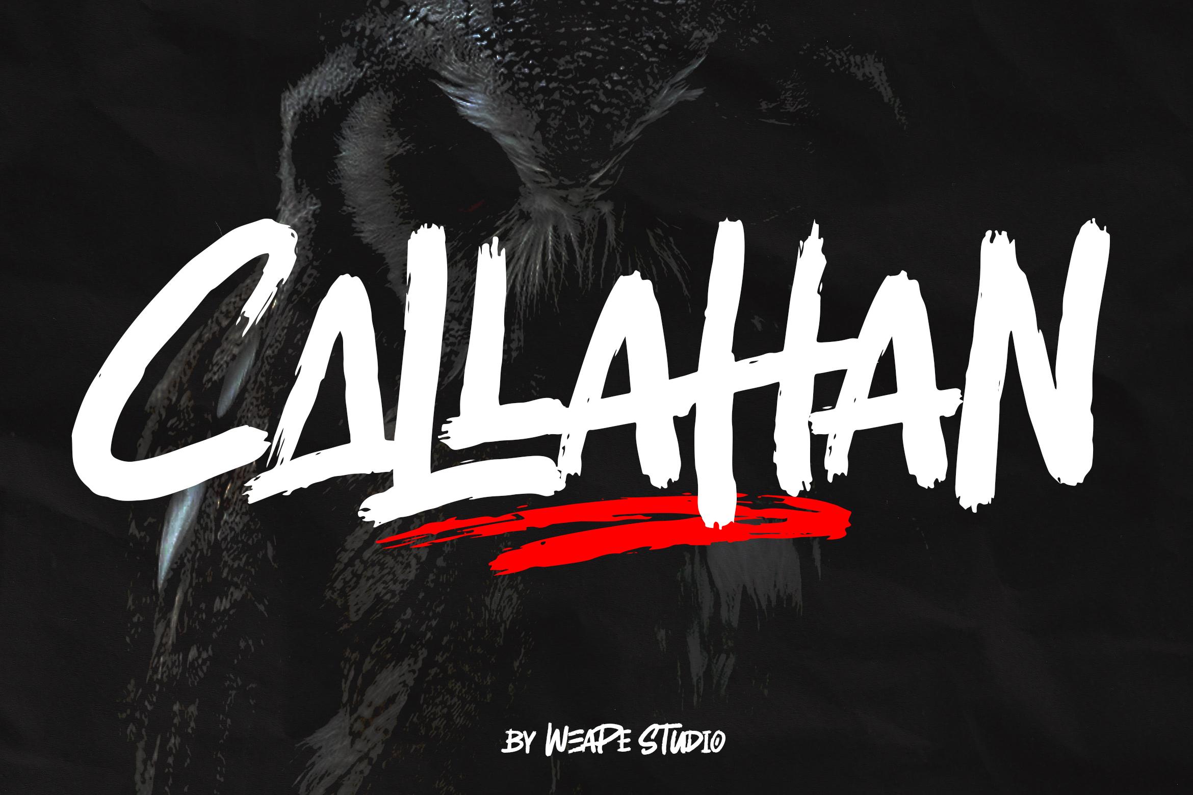 Callahan Font