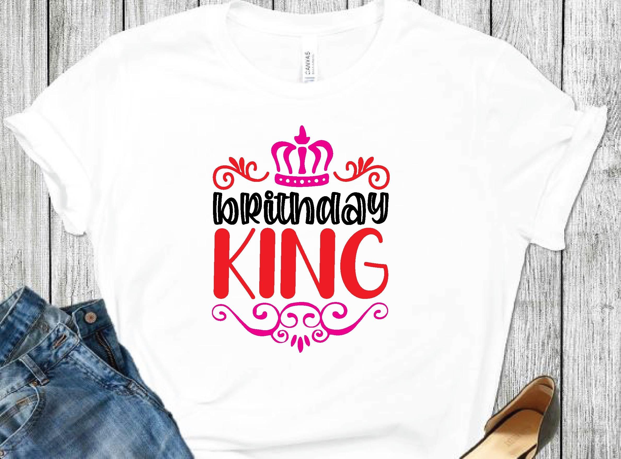 Brithday King Svg Design