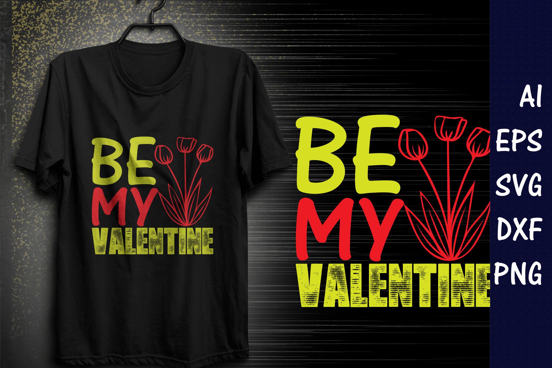 Valentine's Day  Quote Design, Be My