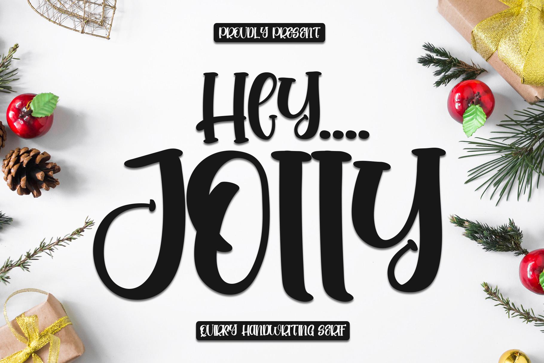 Hey Jolly Font